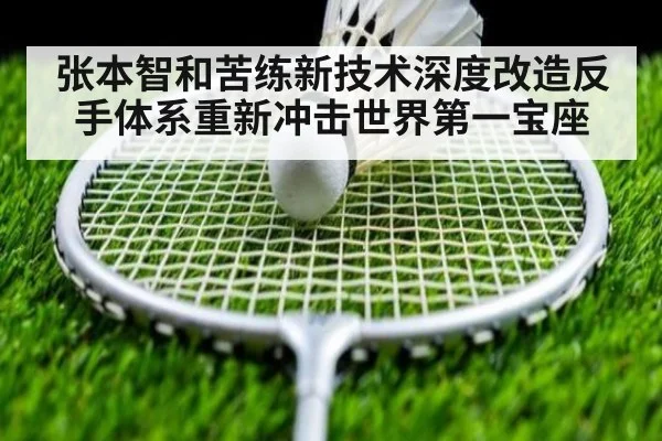 张本智和苦练新技术深度改造反手体系重新冲击世界第一宝座